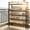 Black, variant on SHegdu Shoe Rack, 5-Tier Slanted Narrow Shoes Storage Shelf Supplies Organization Stand for Entryway, Kitchen, Hallway (White)