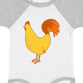 thumbnail image 4 of Inktastic Cute Yellow Chicken Boys or Girls Baby Bodysuit, 4 of 5