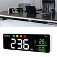 thumbnail image 2 of PatungKu Wall Mounted Sound Level Meter With Temperature Humidity Sensors For Accurate Measurement In Indoor Decibel Meter, 2 of 12