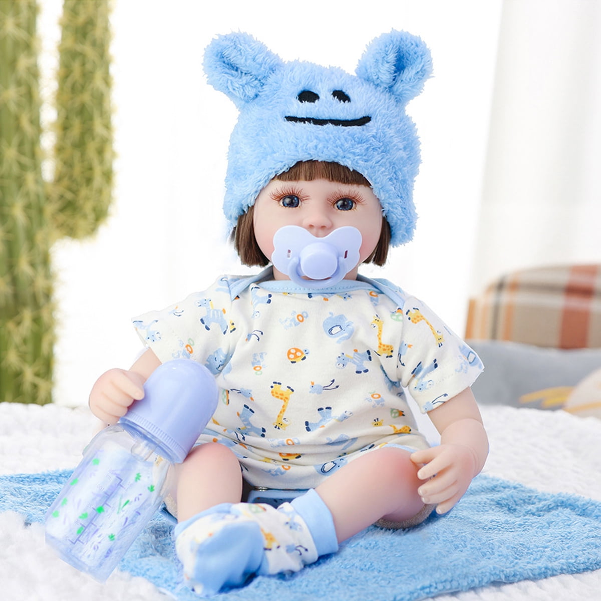 Newborn Reborn Baby Doll, Lifelike Newborn Doll, Real girl doll with 22