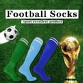 thumbnail image 5 of Kids Knee High Soccer Socks - 3 Pairs Long Football Socks, 5 of 5