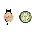 thumbnail image 1 of Reloj de pared,Reloj de pared decorativo para baño y dormitorio.,Reloj de pared,Reloj de pared decorativo con pájaros cantores,Reloj de pared de 10 pulgadas con sonido de pájaros musicales, 1 of 8
