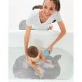 thumbnail image 4 of Skip Hop Non-Slip Baby Bath Mat, Moby, Grey, 4 of 5