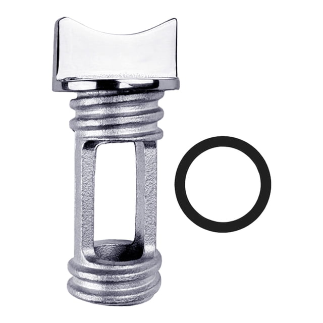 Tapón de desagüe shamjiam para embarcación kayak acero inoxidable 3/4 pulgadas negro
