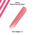 thumbnail image 4 of Almay Color & Care Hydrating Lip Gloss, Hypoallergenic, 100 Pink Twilight, 0.1 fl oz, 4 of 11
