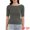 Black, variant on DARING DIVA Women's Striped Boat Neck Half Sleeve Tops Slim Fit rendy Outfits XS White