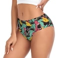 thumbnail image 2 of Fotbe Angry Shark Pattern Calzones Estampados para Mujer – Ropa Interior de Algodón, Cómoda, Suave y Elástica-XX-Large, 2 of 6