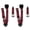 Burgandy, variant on SafeTboy 672832 VW Type 3 Squareback Airplane 3 Point Tan Retractable Bucket Seat Belt Kit - 2 Belts