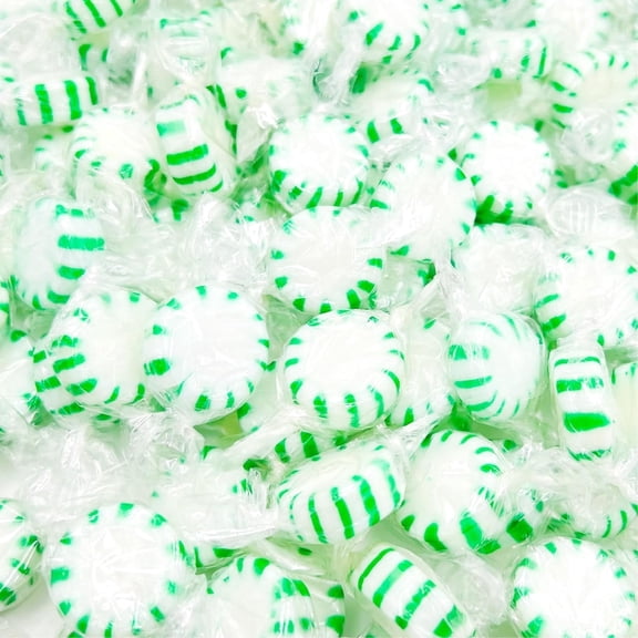 Arcor Sugar-Free Spearmint Starlight Hard Candy (1 Pound Bag - Approx. 85 Count)