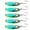 Colorful, variant on BE-TOOL 5PCS Mackerel Fishing Lures Metal Spoon-Shape Fishing Lures with Barbed Hooks, for Astrout Pickerel Panfish Smallmouth Bass (Rose Gold)