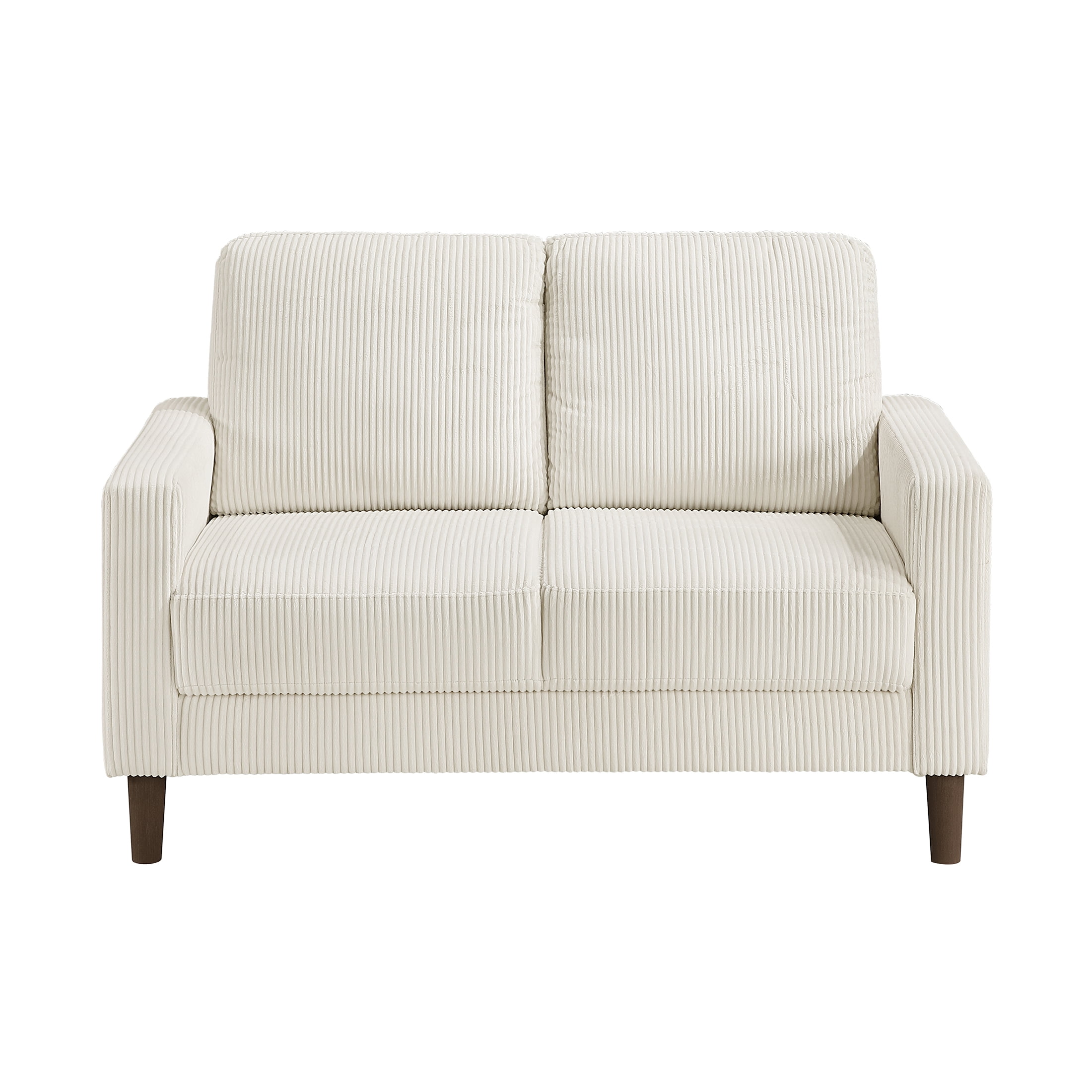 OakvillePark Mapleholt Corduroy Loveseat, Beige