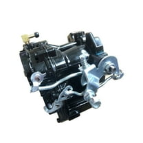 LisFaxbo 3310-864940A01 Carburetor 4 Cylinder 2 Barrel 2.5L 3.0L Rochester Mercab Black With Long Link Replaces Mercruiser Stern Drive Mercury Marine Carburetor