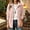 Pink, variant on Mooqilaa Women's Fleece Jackets, Long Sleeve Stand up Collar Zip up Lightweight Warm Outerwear with Pockets Pink Size S-3XL