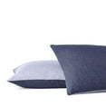 thumbnail image 4 of Riley Home Ensemble de Draps en Flanelle, Bleu Marine, Grand Lit, 4 of 4