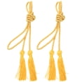thumbnail image 1 of Shisuyan Polyester Graduation Honor Cord Graduation Ceremony Yellow 2Set 65.24X1.18X0.79in, 1 of 8