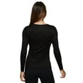 thumbnail image 2 of Avalanche Women's Moisture Wicking Wool Blend Long Sleeve Crewneck Base Layer Top, 2 of 3