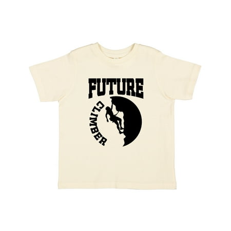 

Inktastic Climbing Future Climber Gift Toddler Boy or Toddler Girl T-Shirt