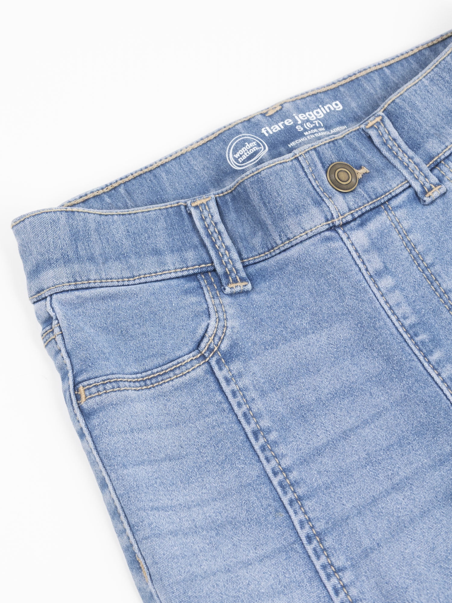 Wonder Nation Girls Fashion Flare Jegging, Sizes 4-18 & Plus