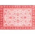 thumbnail image 1 of Ahgly Company Machine Washable Indoor Rectangle Oriental Red Traditional Area Rugs, 7' x 9', 1 of 4