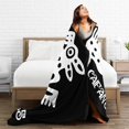 thumbnail image 4 of Blanket Throw Bedding Room Decor Flannel Blankets for Bed Sofa Warm Blankets 80"x60", 4 of 6