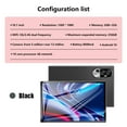 thumbnail image 4 of Tablets for Adults, Hwkond New 10.1-inch Android Tablet PC HD Ultra-thin Screen 5G Dual Frequency WiFi Bluetooth Tablet Computer Support 256G Memory Card And Dual SIM Communication,Black, 4 of 9