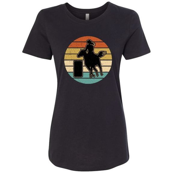 Inktastic Rodeo Barrel Racing Cowgirl Women's T-Shirt