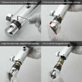 thumbnail image 3 of Thermostatic Cartridge Bath Shower Mixer Brass Valve Bar Repair Kit Replacement, 3 of 7
