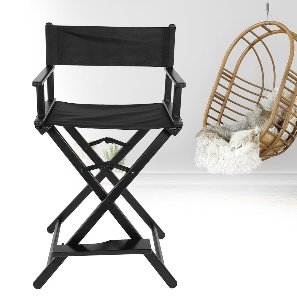 herchr professional folding aluminum alloy makeup artist directors face  painters chair for home salon bar height foldable chair foldable painters