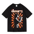 thumbnail image 1 of 2025 Banda de rock europea y americana The Doors Banda de rock Manga de cuello redondo Manga corta Verano Algodón Ins Y2k Venta caliente Nueva marca, 1 of 5