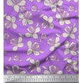 thumbnail image 1 of Soimoi Rayon Crepe Fabric Petals Floral Decor Fabric Printed Yard 46 Inch Wide, 1 of 1