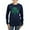 Navy, variant on CafePress - Shamrock Of Shamr Women's Long Sleeve Dark T Shirt - Women's Long Sleeve Graphic Tee Casual Fit