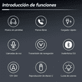 thumbnail image 3 of Transmisor Receptor Bluetooth Fm Mp3 Cargador C11 2 Usb, 3 of 4