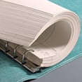 thumbnail image 4 of Portable Mind Map Notebook Softcover Note Book with Refillable 9 Rings PU Binder Covers 160 Pages for Brainstorming, 4 of 8
