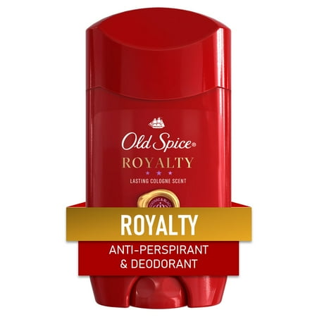 Old Spice Antiperspirant Deodorant for Men, Royalty Cologne Scent, 2.6 oz