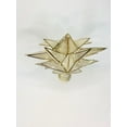 Holiday Time Capiz Tree Topper, Gold