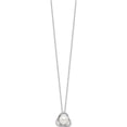 thumbnail image 5 of Sterling Silver Rh-Plated Fwc Pearl/Cz 17In Necklace And Post Earrings Set(Length 17) - Jbsp, 5 of 5