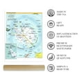 thumbnail image 4 of 2005 Map of the Antarctic Region - Antarctic Peninsula Map - Shows Territorial Claims and Year-Round Research Stations - Antarctica Poster - Map of Antarctica, 4 of 8