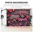 thumbnail image 3 of EeaseCA Love Heart Cookies Box Valentine Wall Backdrop Photography Background Cloth, 3 of 8