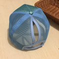 thumbnail image 4 of LAICAIW Ponytail Baseball Cap Messy High Bun Adjustable Mesh Trucker Sun Hat for Women, 4 of 4