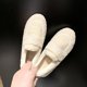 thumbnail image 1 of Atuendo de invierno para mujer Zapatos de estilo otoñal e invernal Zapatos de algodón con forro polar para mujer Zapatos de mujer cálidos de suela gruesa de moda de talla grande, 1 of 6