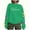 Christmas Sweatshirts Womens-Z228 Green, variant on Mifsaly Ugly Christmas Sweatshirt for Women 2025 Merry Xmas Print Fleece Pullover Tops Holiday Crewneck Long Sleeve Shirts Oversized Family Party T-Shirts Festival Funny Gifts