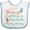 White and Blue, variant on Inktastic Mechanic Like Daddy Boys or Girls Baby Bib