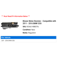 thumbnail image 2 of Blower Motor Resistor - Compatible with 2011 - 2016 BMW 535i 2012 2013 2014 2015, 2 of 2