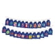 thumbnail image 4 of 24 bolsas para calendario de Adviento, de arpillera con cordón ajustable y pinzas de madera. Ideales para fiestas, decoración navideña, hogar y regalos. azul, 4 of 8