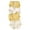 Yellow, variant on REDARER Girls' 4-Pack Cotton Briefs, Breathable Fairy Print Underwear with Lace Trim & Elastic Waistband,9-10 Years