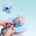 thumbnail image 2 of Cat Cone Collar Adjustable Double-layer Elizabethan Collar for After Surgery Recovery Pet Cone For Cats Kittens Rabbits, 2 of 9