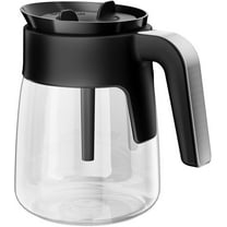 12 Cup Coffee Pot Replacement for Ninja Coffee Maker CFP101 CFP201 CFP301 CFN601 CFP250A CFP300 CFP307, Glass Carafe Replacement with Brew-Through Lid, with Sturdy Handle