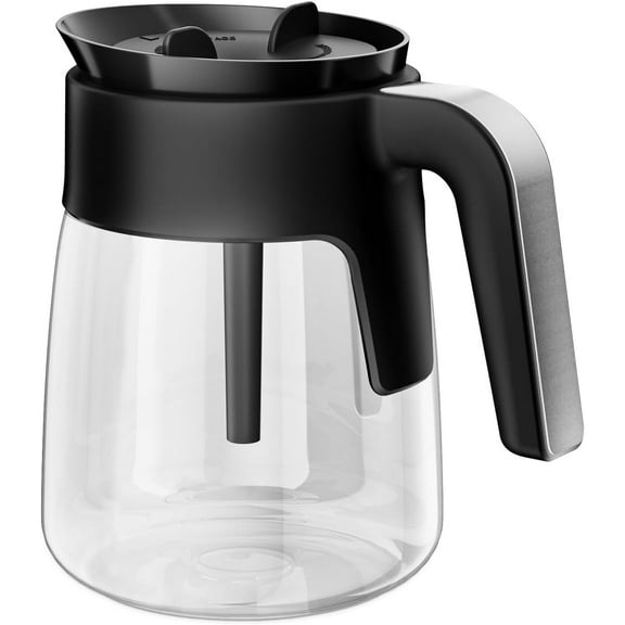 12 Cup Coffee Pot Replacement for Ninja Coffee Maker CFP101 CFP201 CFP301 CFN601 CFP250A CFP300 CFP307, Glass Carafe Replacement with Brew-Through Lid, with Sturdy Handle