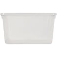 thumbnail image 1 of Rubbermaid RMCC710000 Clever Store Latching Lid Storage Tote, Clear, 1 of 1