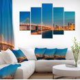 thumbnail image 1 of Paysage Urbain Illuminé de San Francisco - Impression sur Toile, 1 of 3